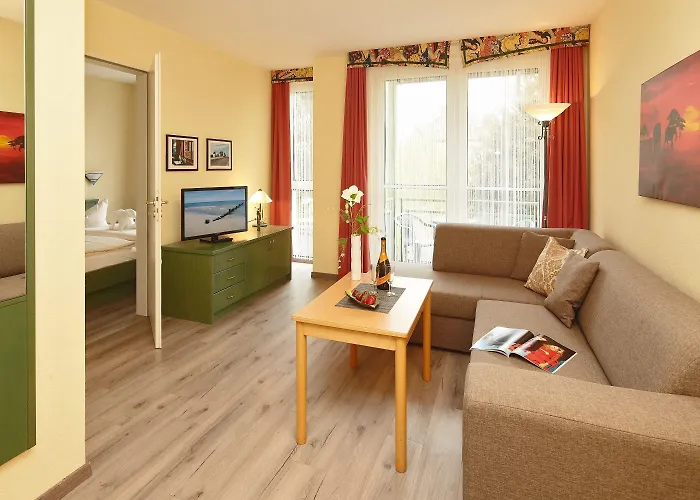 Tropenhaus Bansin 公寓式酒店 塞巴特黑灵斯多夫